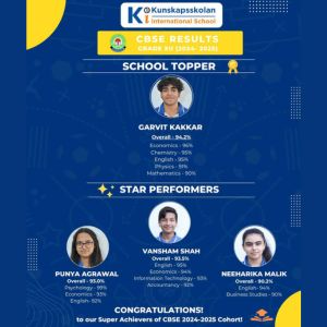 Grade XII Board Result 2024-25